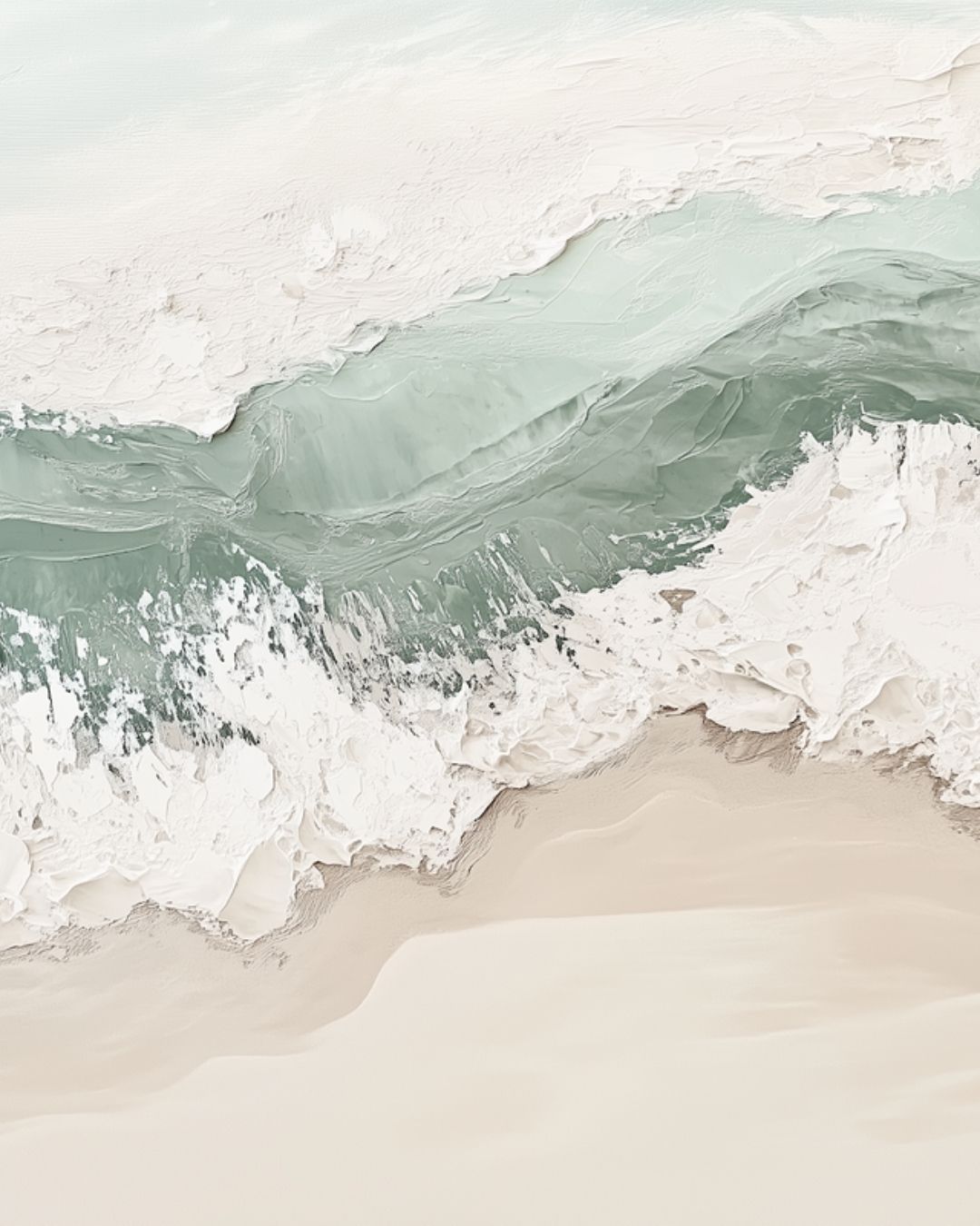 Abstract Textured Painting Series